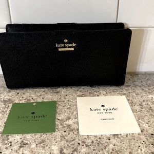 Kate Spade black wallet